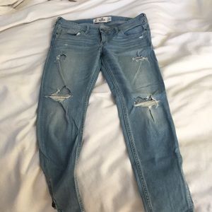 Ripped hollister jeans